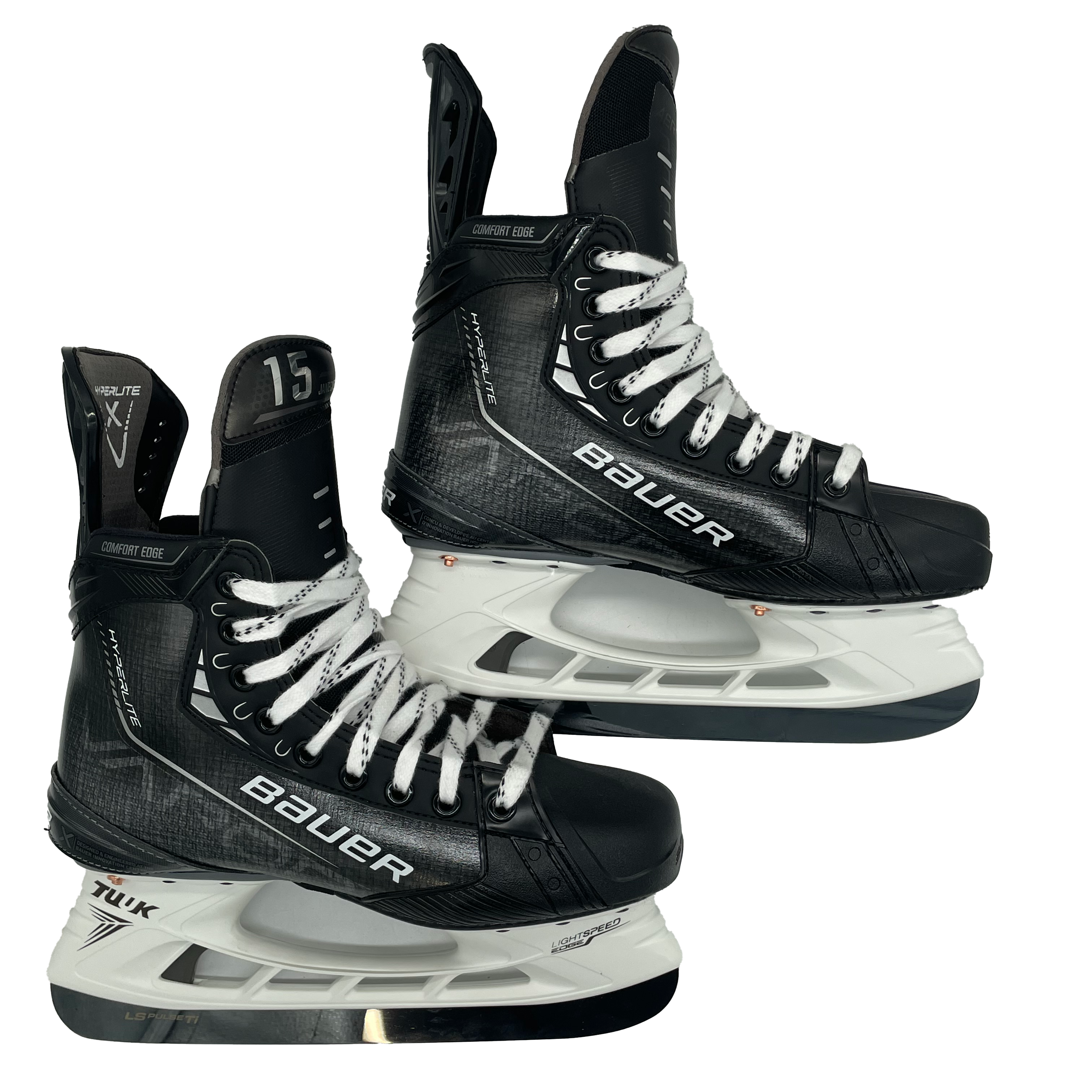 Patins de hockey Bauer Vapor Hyperlite Pro Stock - Taille 7D (noir)
